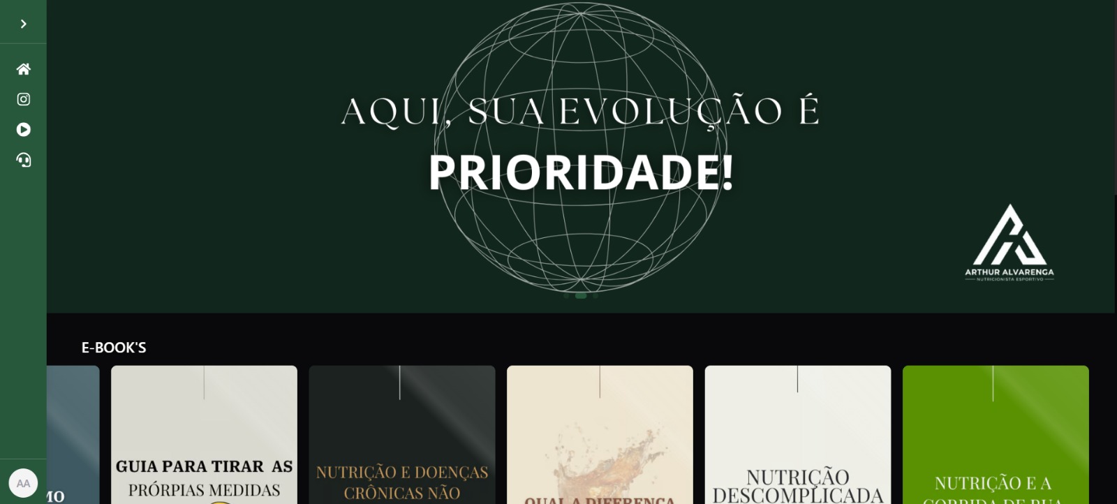 Plataforma de Bônus - Topo