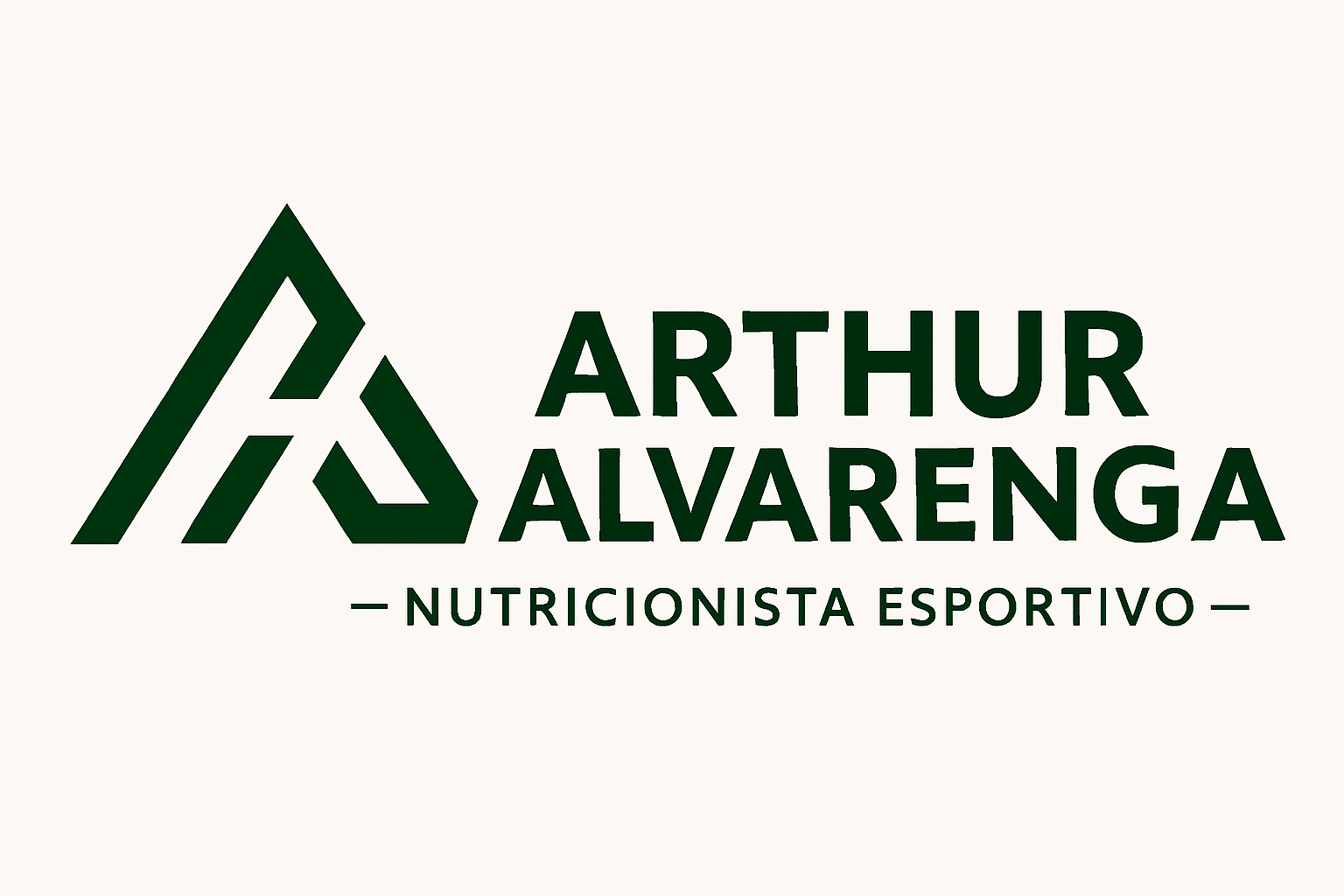 Logo da marca de Arthur Alvarenga